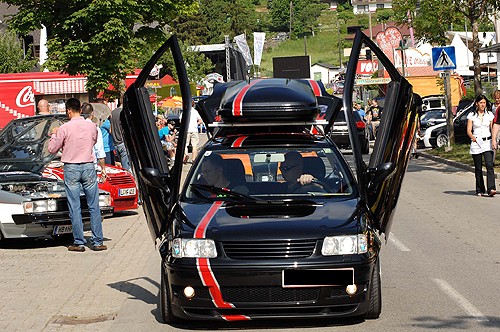 Zlot fanów Golfa GTI w Reifnitz w Austrii