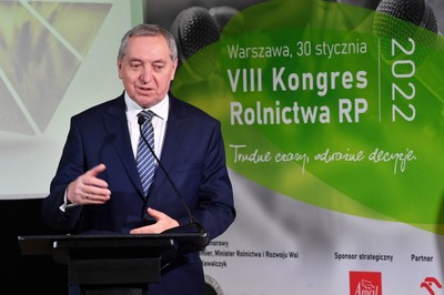 Minister rolnictwa: Projekt ustawy o emeryturach rolniczych jest już gotowy
