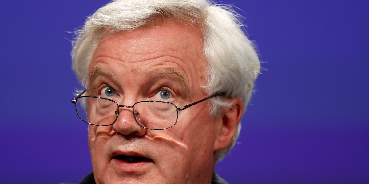 David Davis says a new UK-EU trade deal can be finished in 12 months