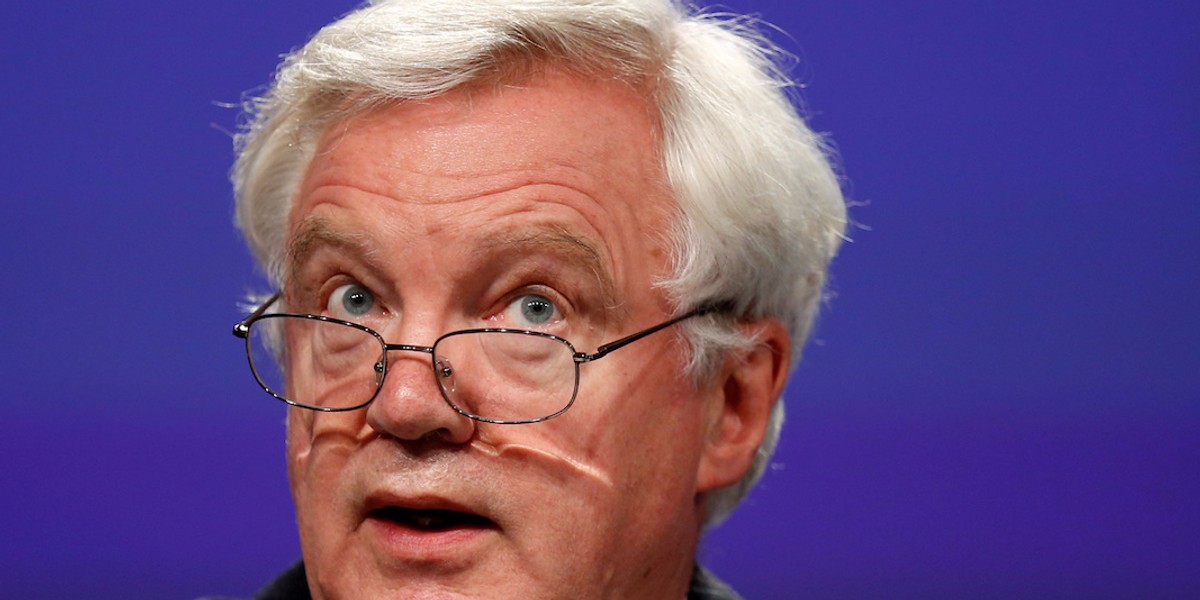 David Davis says a new UK-EU trade deal can be finished in 12 months