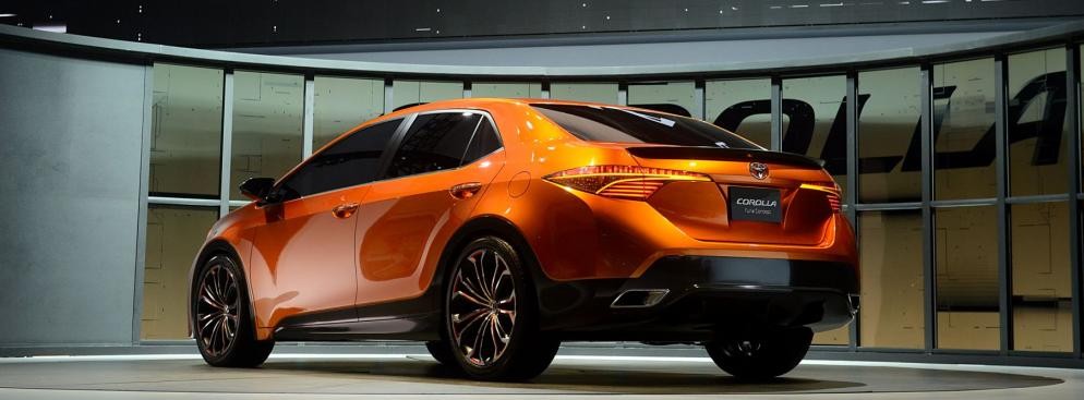 North American International Auto Show 2013: Toyota Corolla Furia concept