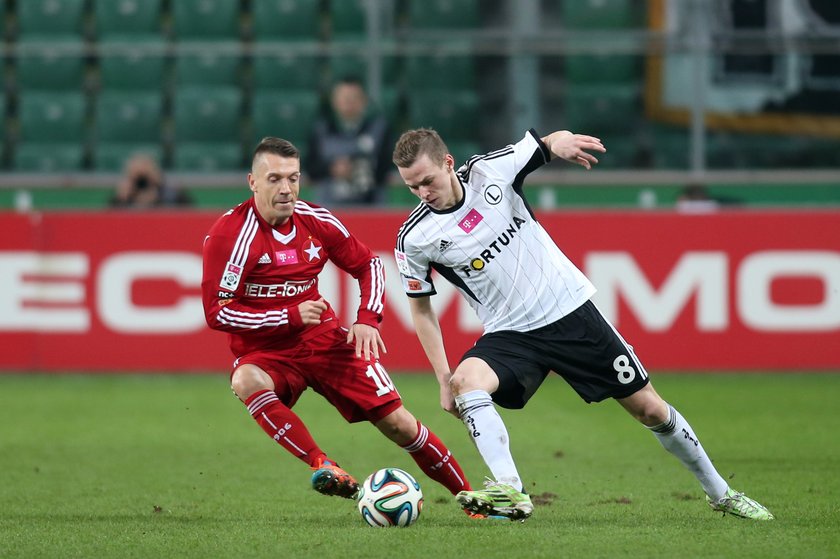 Legia Warszawa - Wisła Kraków 2:2. Remis w klasyku, Wisła o krok od sensacji!