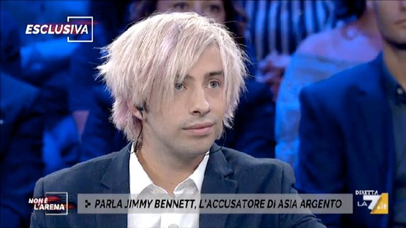 Jimmy Bennett w programie "Non e l'Arena "