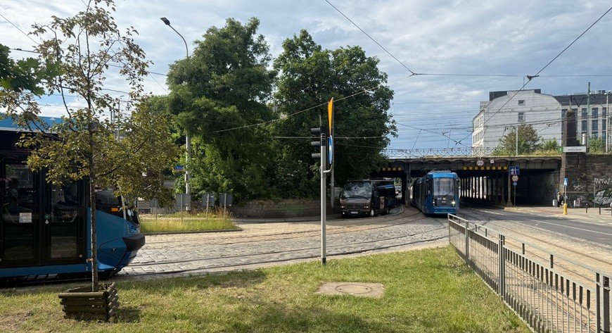 Od soboty tramwaje nie pojadą ulicą Peronową i Stawową