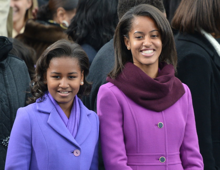 Sasha, Malia Obama