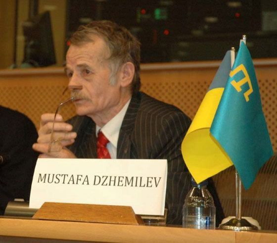 Mustafa Dżemilew, dysydent w czasach ZSRR, jeden z przywódców politycznych Tatarów Krymskich (opublikowano na licencji GNU Free Documentation License ver 1.2)