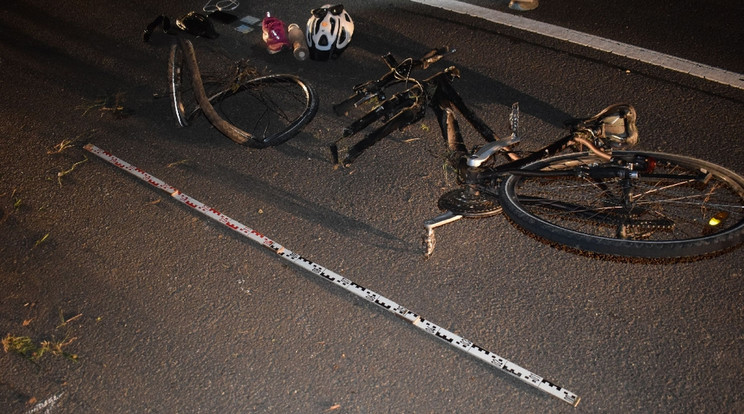 Elgázolt egy kerékpárost egy 21 éves férfi, maradandó fogyatékosságot szenvedett /Fotó: Police.hu