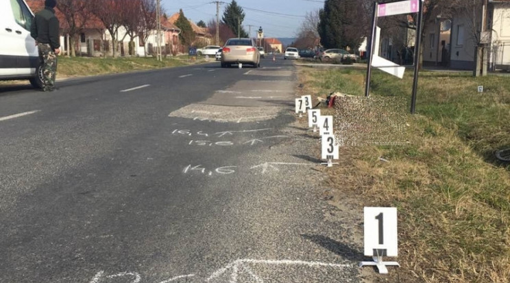 Halálos baleset történt Somogyban /Fotó: Police.hu