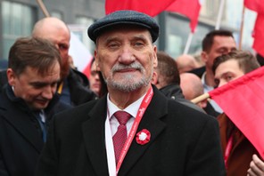 Były minister obrony Antoni Macierewicz