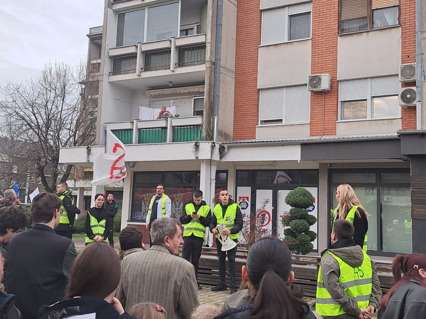 Protest Sremska Mitrovica
