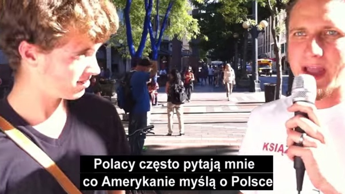 Czy wiesz, gdzie leży Polska? Co myślisz o Polakach? Dlaczego tak trudno dostać wizę do USA? Takie pytania zadano Amerykanom w sondzie ulicznej.