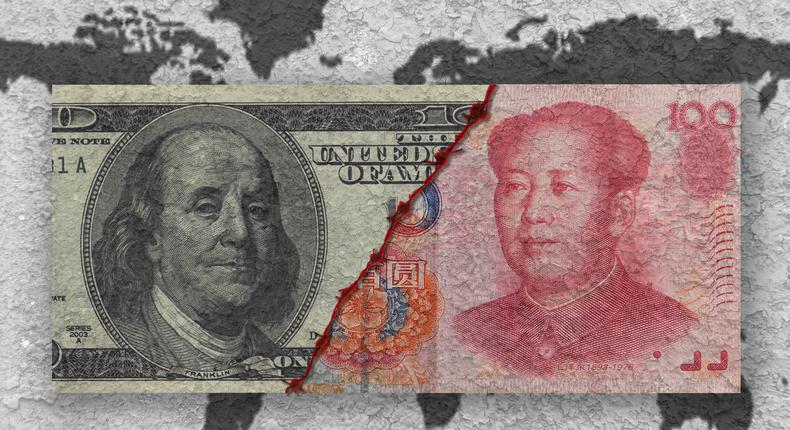 Dollar vs. YuanByoungJoo/Getty Images