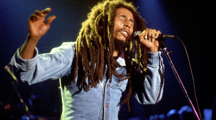 Bob Marley egy 1979-es novemberi koncert során / Fotó: Getty Images