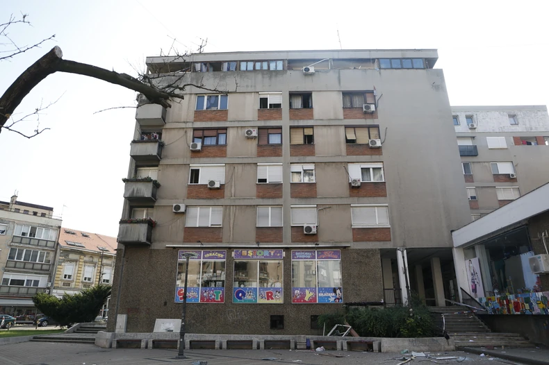 Zgrada u Smederevu nakon eksplozije