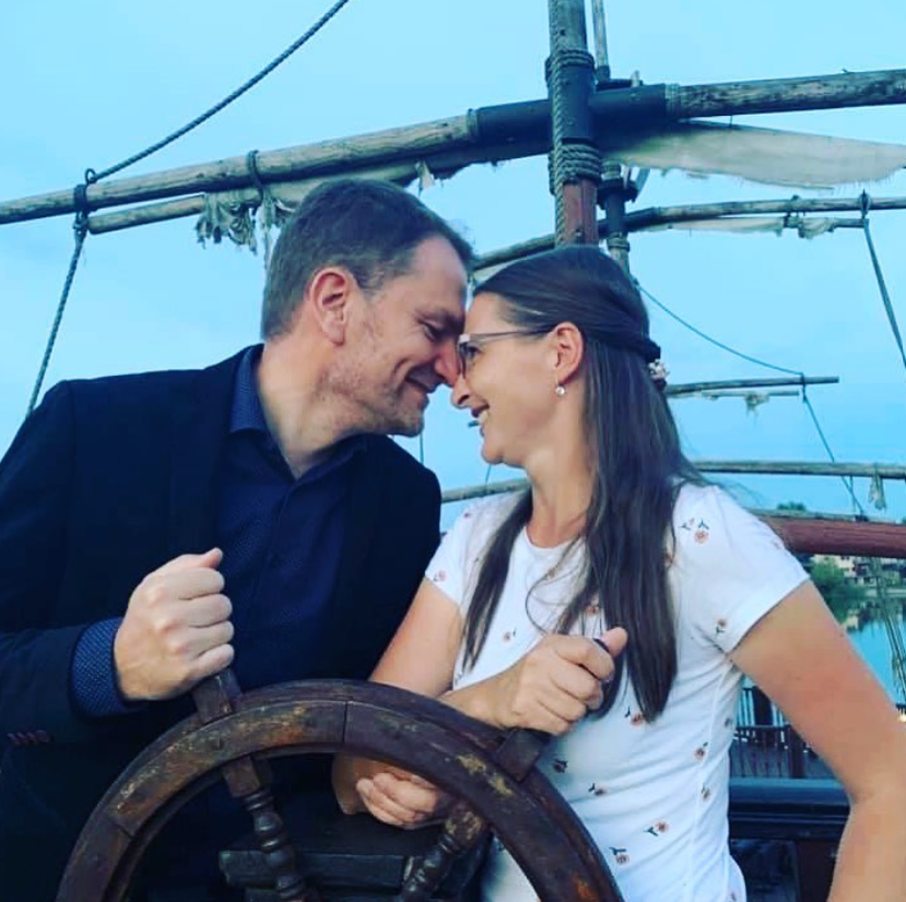 Igor Matovič a jeho manželka nemajú problém s vyznávaním si citov na verejnosti. 