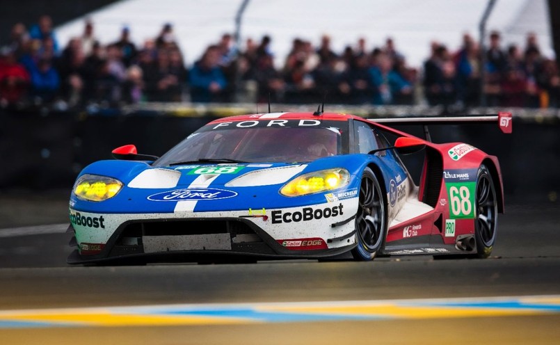 Ford GT z numerem "68" wygrał klasę LM GTE Pro