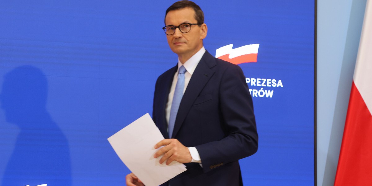 Premier Mateusz Morawiecki