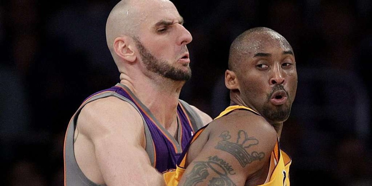 Marcin Gortat zaliczył dobry mecz przeciwko Los Angeles Lakers