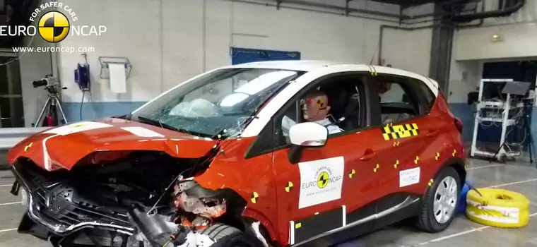 EuroNCAP: Captur i Trax na pięć gwiazdek