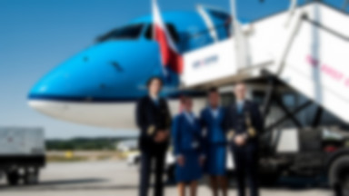 Otwarcie trasy Kraków-Amsterdam - KLM wylądował w Krakowie