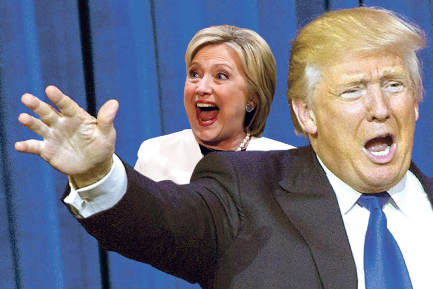 Donald Tramp i Hilari Klinton