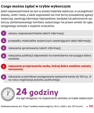 Czego można żądać w trybie wyborczym