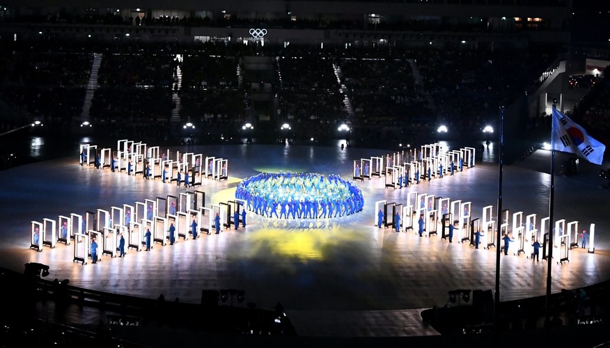 Ceremonia otwarcia zimowych igrzysk w Pjongczangu
