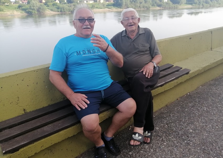 Momčilo Marjanović i Milenko Stojnić učitelj i učenik