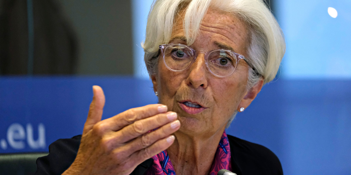 Szefowa EBC Christine Lagarde.