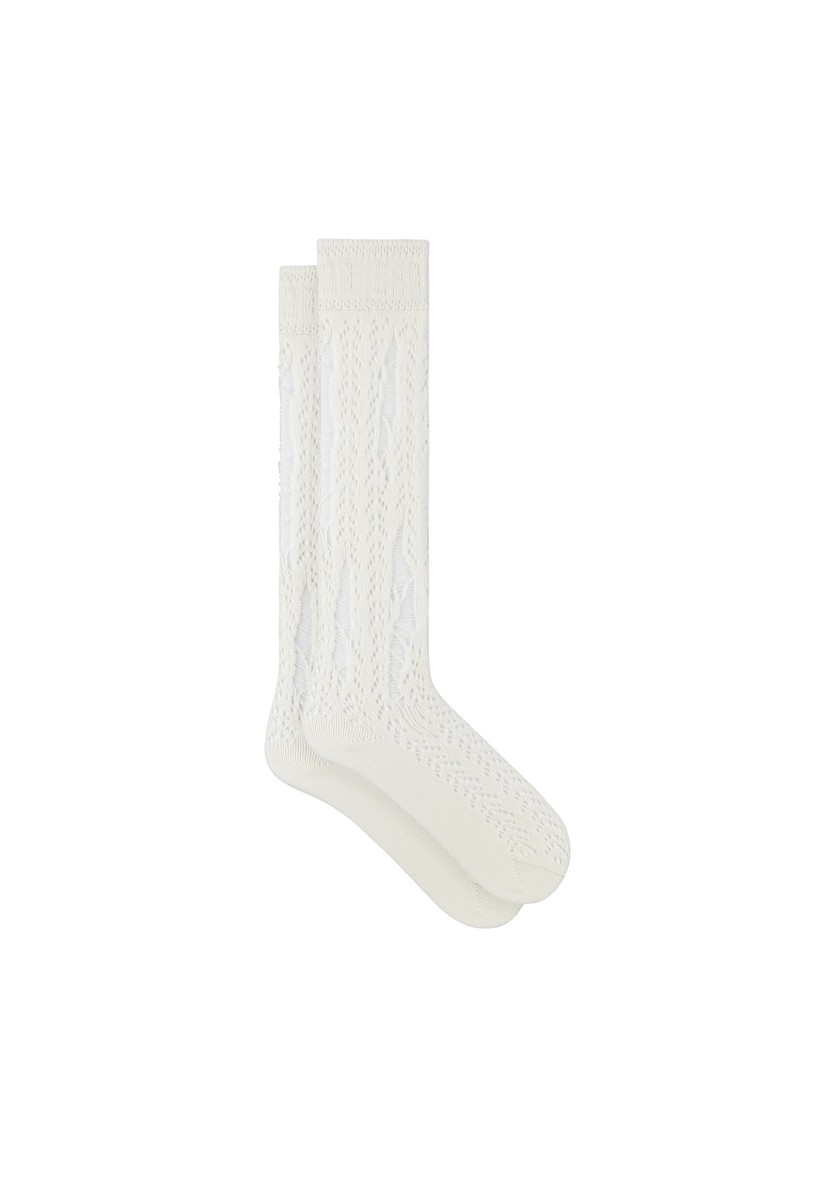 Für warme Zehen: hohe «Pointelle»-Socken von Dior für 420 Franken. 