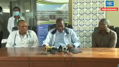 Kłamstwo władz Tanzanii o braku koronawirusa ujawnione w telewizji na żywo