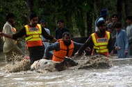 Pakistan dotknęły ogromne powodzie monsunowe