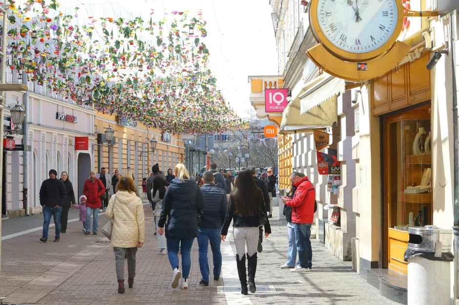 Cveće u Gospodskoj ulici u Banjaluci
