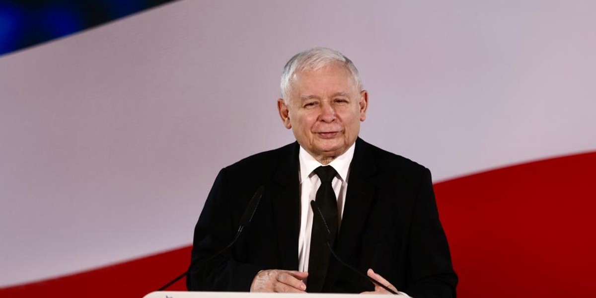 Prezes PiS Jarosław Kaczyński