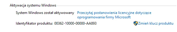 Aktywacja Windows 10 po reinstalacji nie wymaga wpisywania klucza produktu