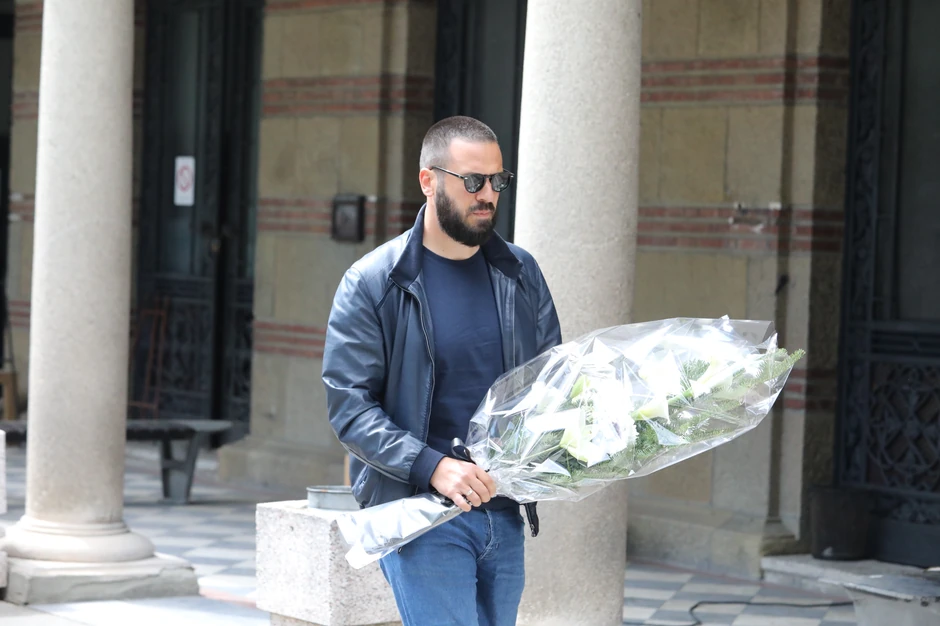 Saša Vidić, kremacija