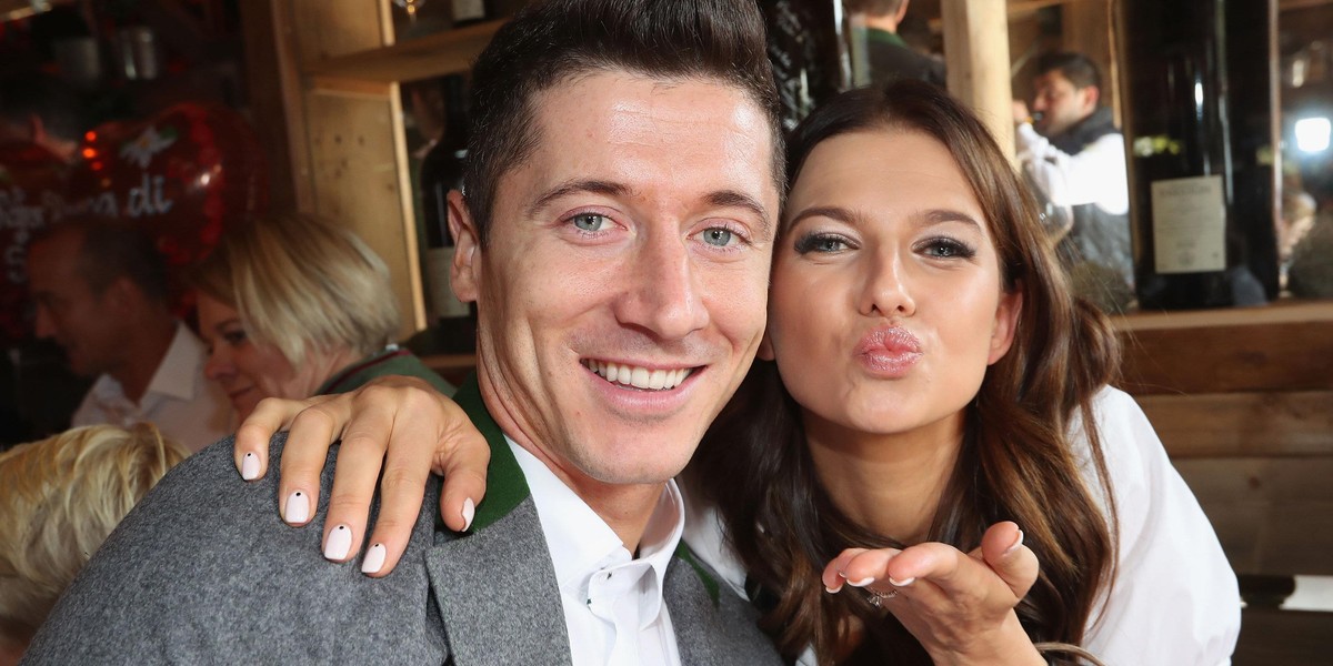 Anna i Robert Lewandowski