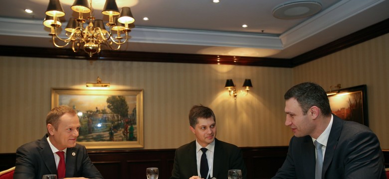 Kliczko podziękował polskiemu premierowi za wsparcie i zaangażowanie Polski