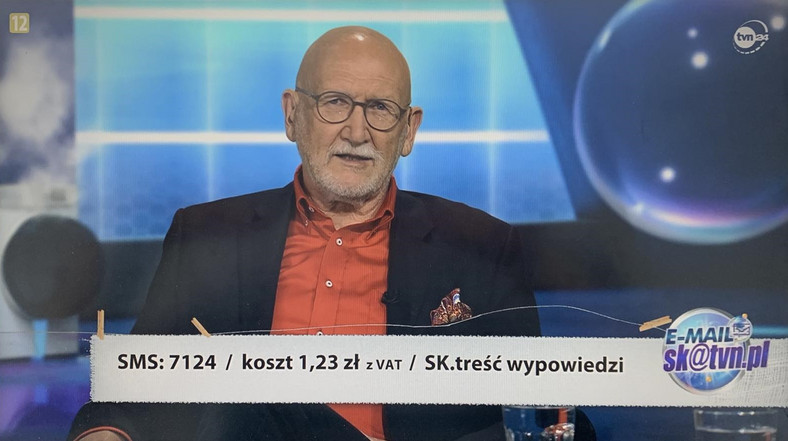 Marek Przybylik w programie "Szkło kontaktowe"