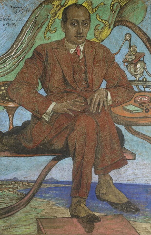 Stanisław Ignacy Witkiewicz - "Portret Leona Reynela" (II 1927)