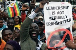 The most powerful photos from the historic anti-Mugabe marches in Zimbabwe