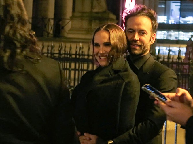 Natali Portman sa suprugom Bendžaminom