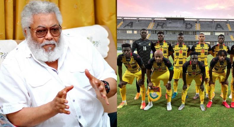 Black Stars observe a minute silence in honour of Rawlings before Sudan clash