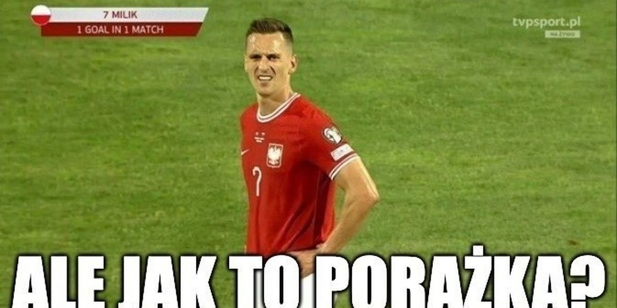 Arkadiusz Milik sam chyba nie wierzył w to, co się wydarzyło na boisku podczas meczu z Mołdawią. Najlepsze memy po tym spotkaniu. 
