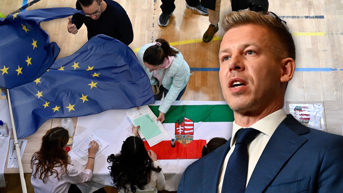 Peter Mađar izbori u Mađarskoj EU zastava