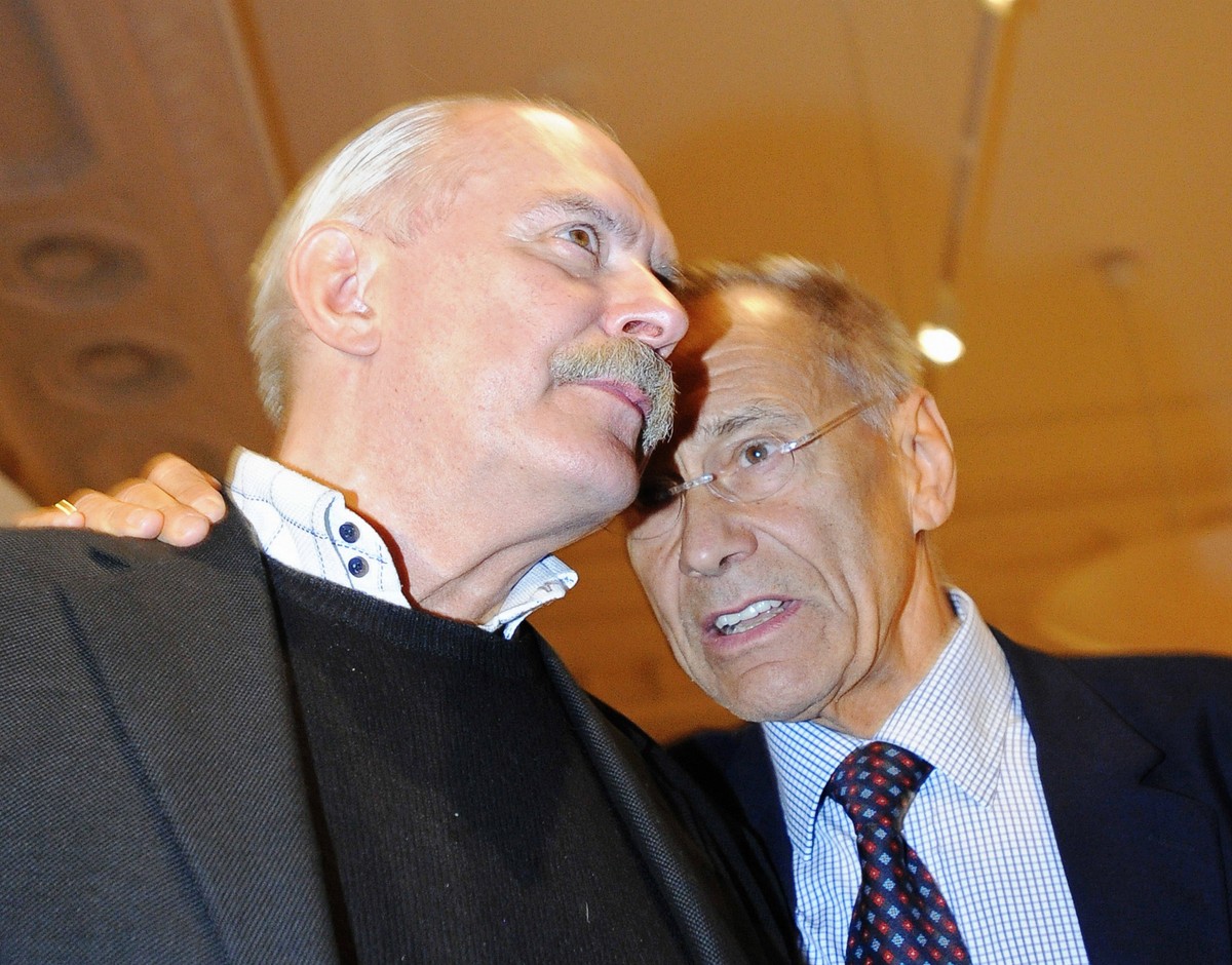 Nikita Michałkow i Andriej Konczałowski