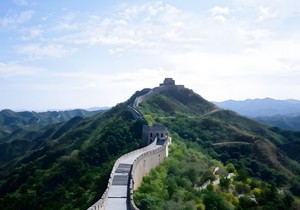 Great ancient Chinese wall, ai-generatet