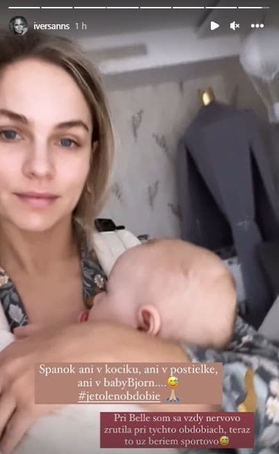 Ivana Gáborík to s dvoma malými dcérkami nemá jednoduché.