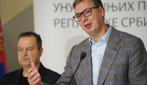 Aleksandar Vučić Ivica Dačić Dragan Vasiljević