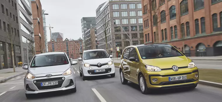 Czy Hyundai sięgnie po złoto? Porównanie: i10 kontra Renault Twingo i VW Up!